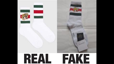 real gucci socks vs fake|gucci socks real.